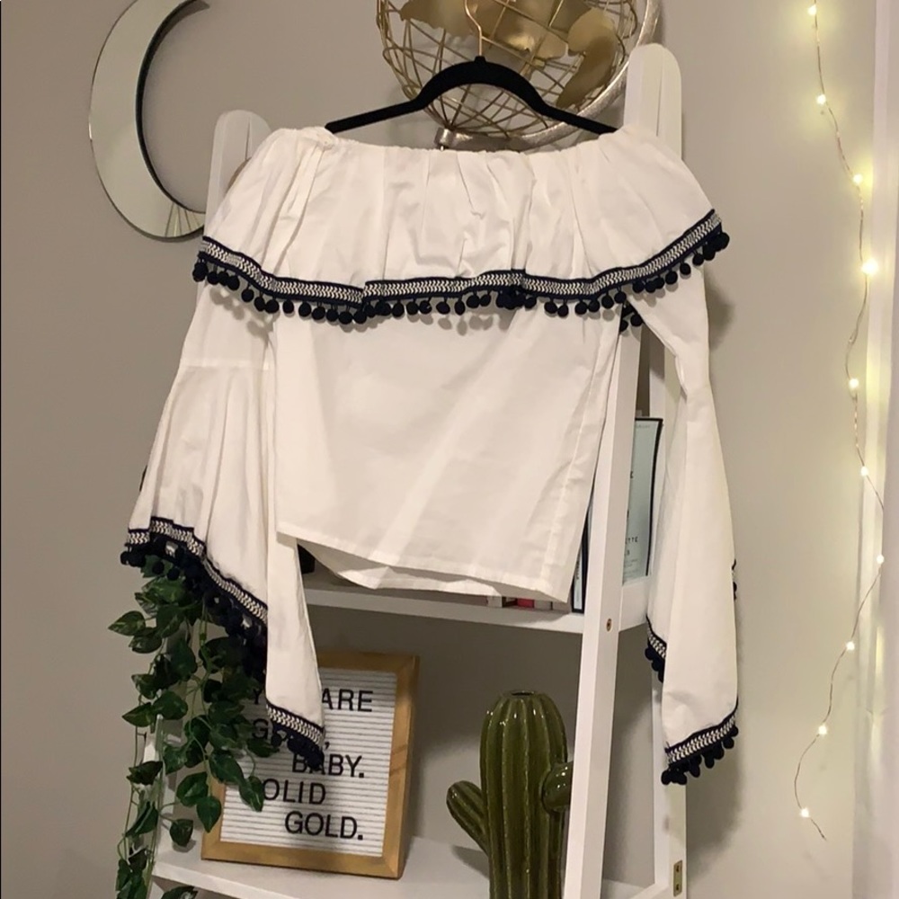 Off the shoulder top